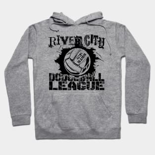 River City Dodgeball League BLACK Hoodie